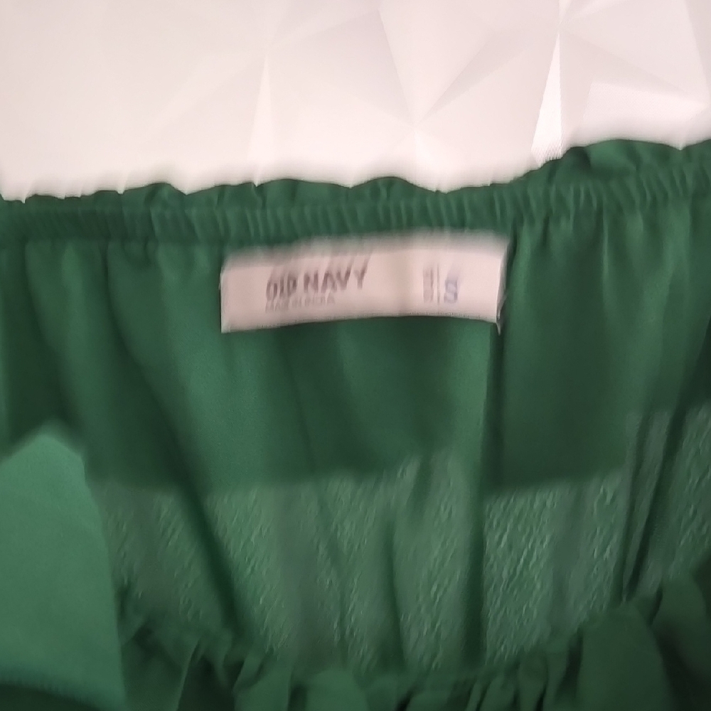 Green Ruched Ruffle Mini Sundress - Picture 5 of 8
